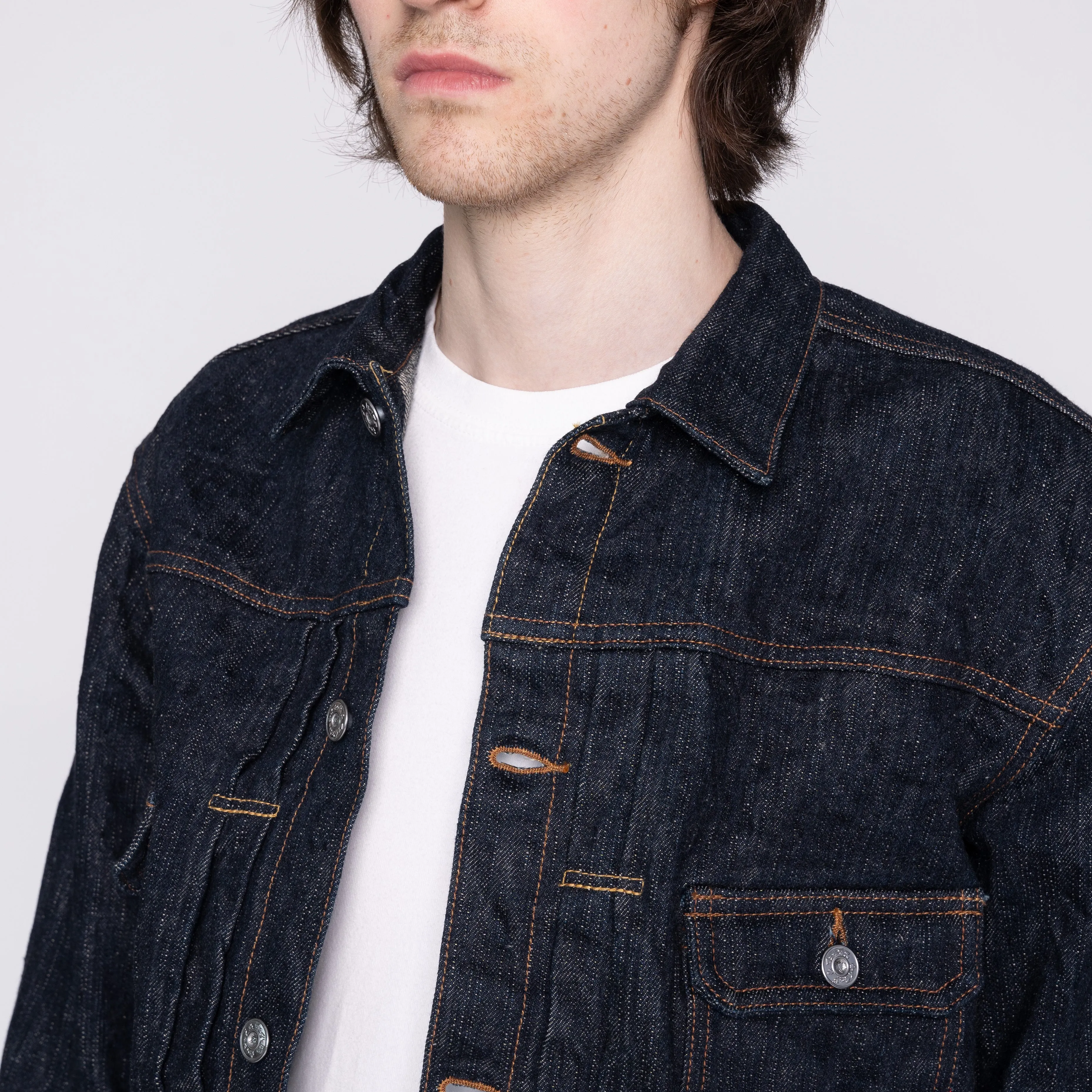 Veste en denim Heritage - MIJ12 - Aomidori Selvedge