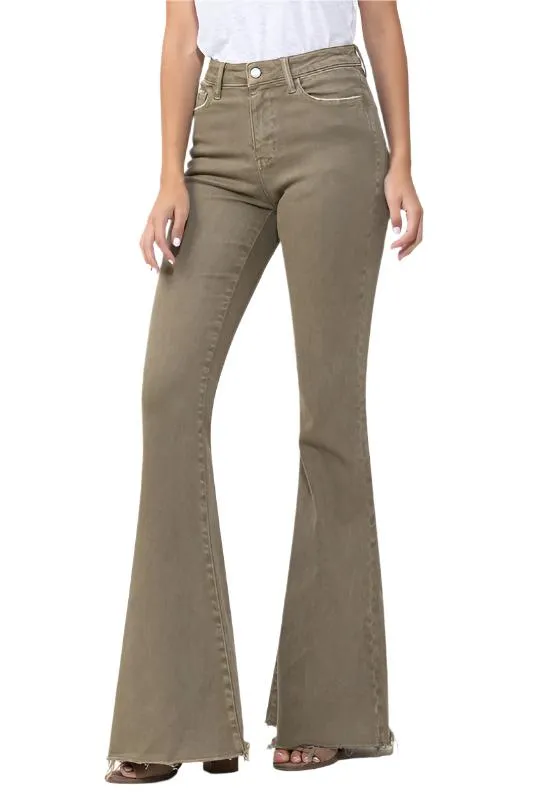 Jeans Super Flare Haute Taille VERVET par Flying Monkey