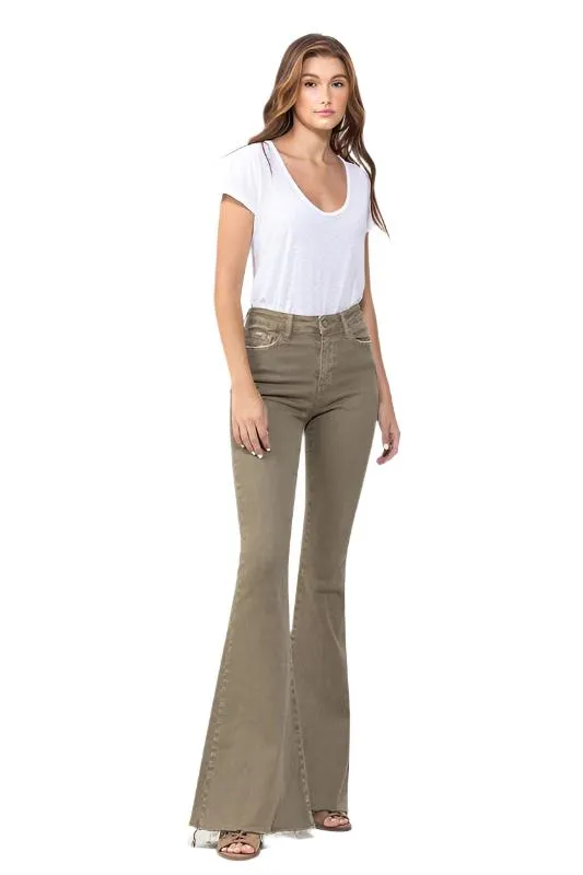 Jeans Super Flare Haute Taille VERVET par Flying Monkey