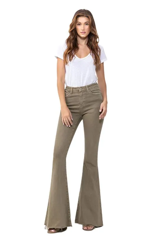 Jeans Super Flare Haute Taille VERVET par Flying Monkey