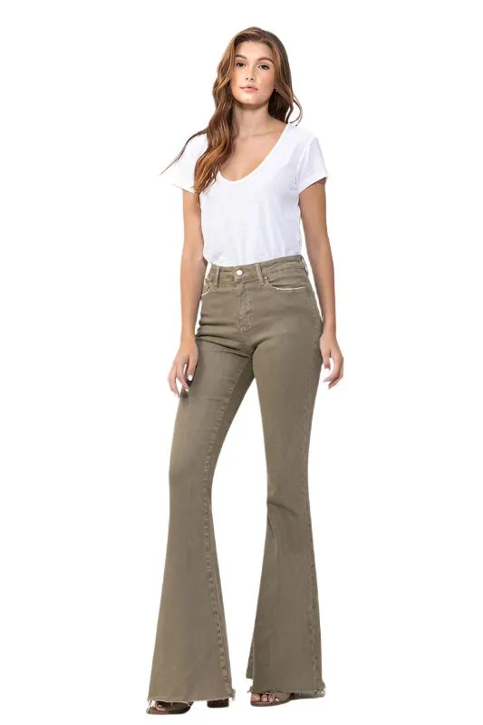 Jeans Super Flare Haute Taille VERVET par Flying Monkey