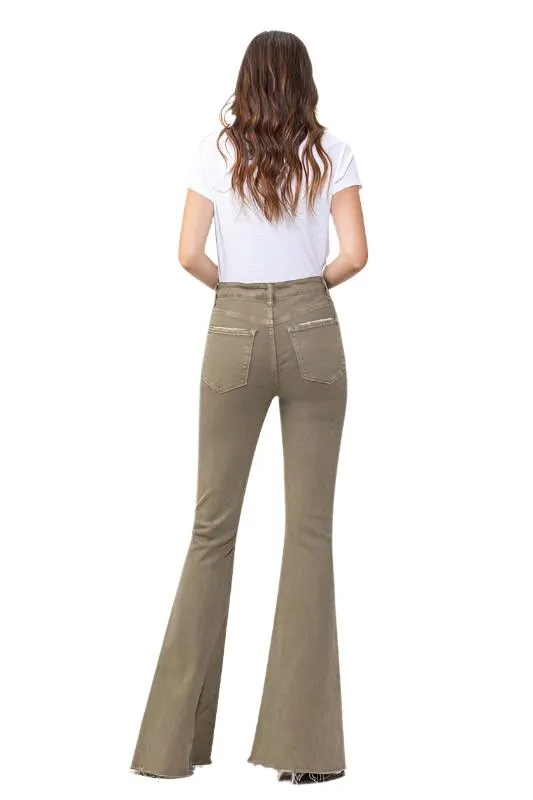 Jeans Super Flare Haute Taille VERVET par Flying Monkey