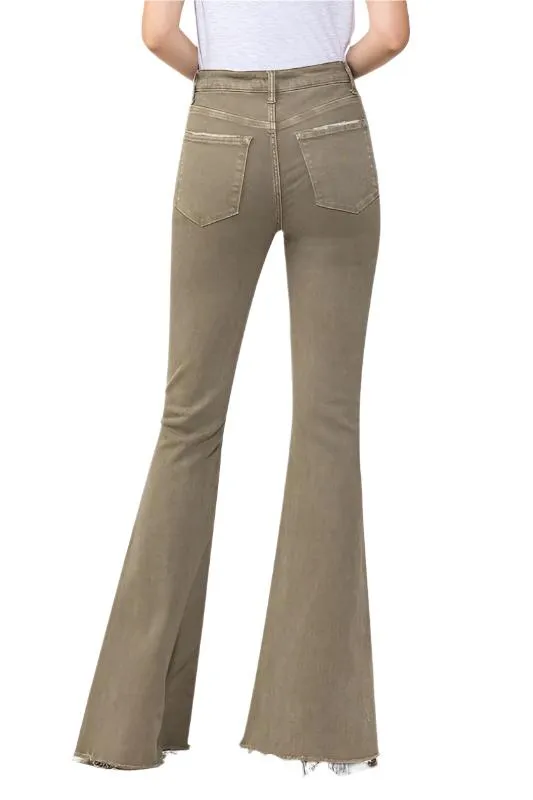 Jeans Super Flare Haute Taille VERVET par Flying Monkey