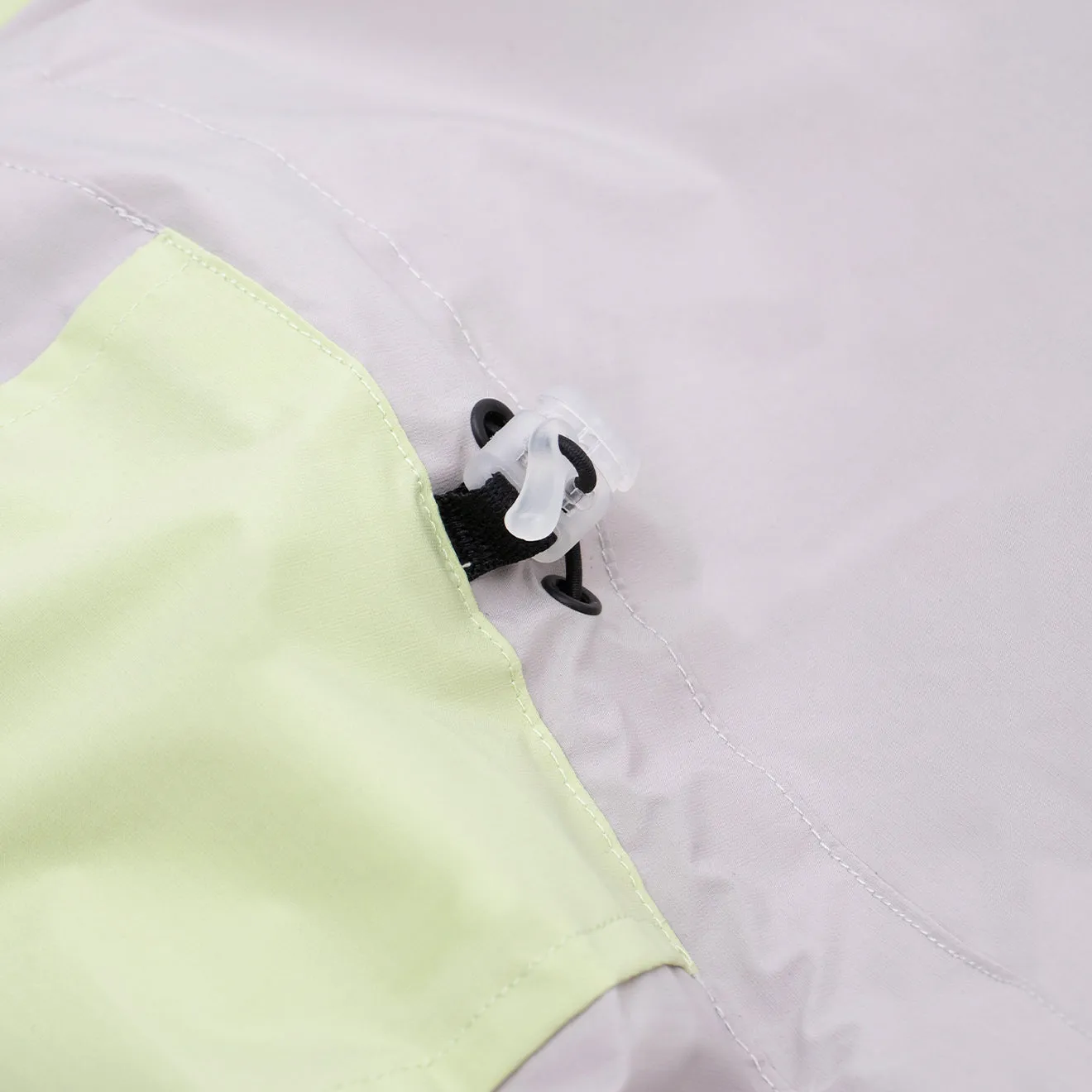 Veste pliable Hikerdelic Mucker - Taupe clair / Vert citron délavé