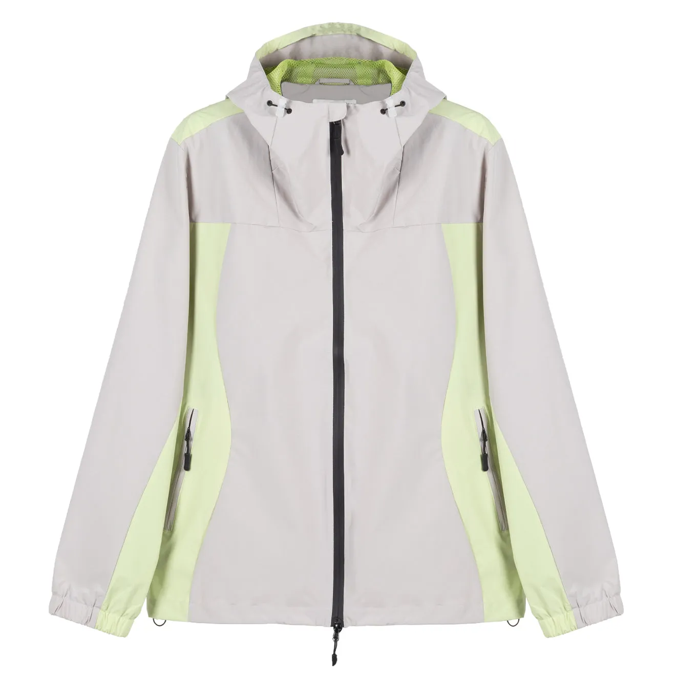 Veste pliable Hikerdelic Mucker - Taupe clair / Vert citron délavé