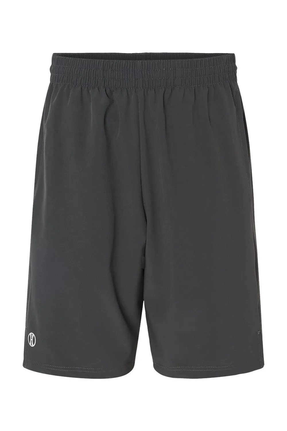Holloway Shorts de Sport pour Hommes à Séchage Rapide avec Poches - Gris Anthracite