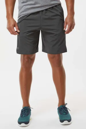 Holloway Shorts de Sport pour Hommes à Séchage Rapide avec Poches - Gris Anthracite