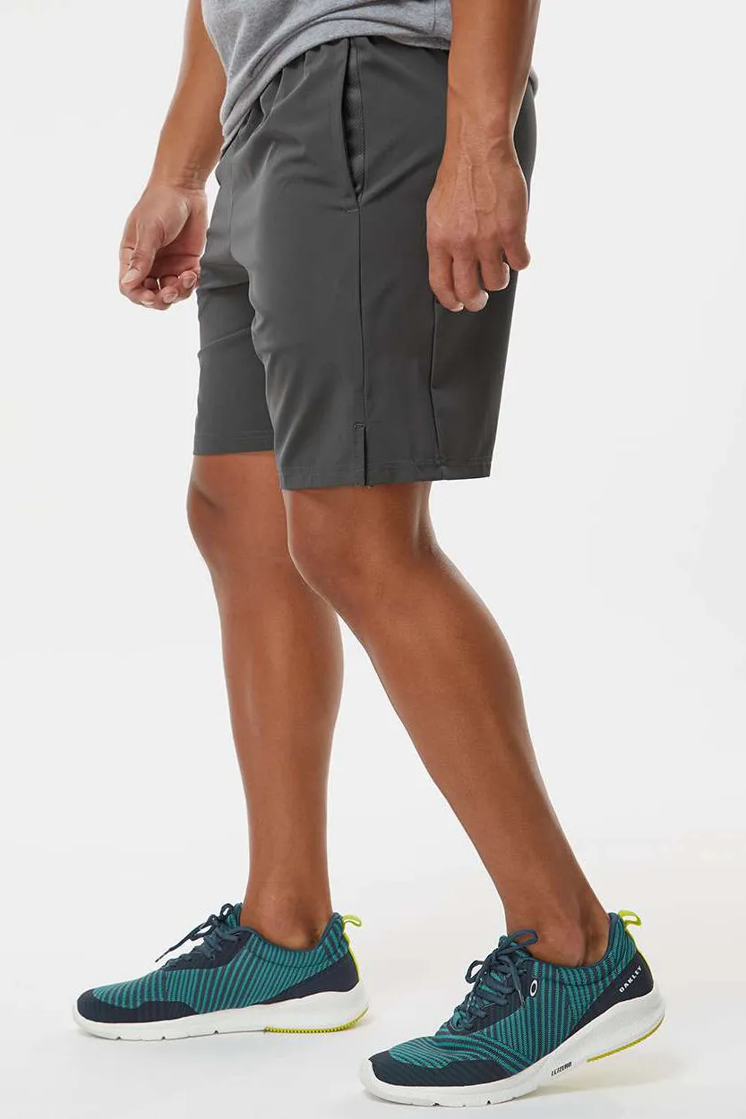 Holloway Shorts de Sport pour Hommes à Séchage Rapide avec Poches - Gris Anthracite