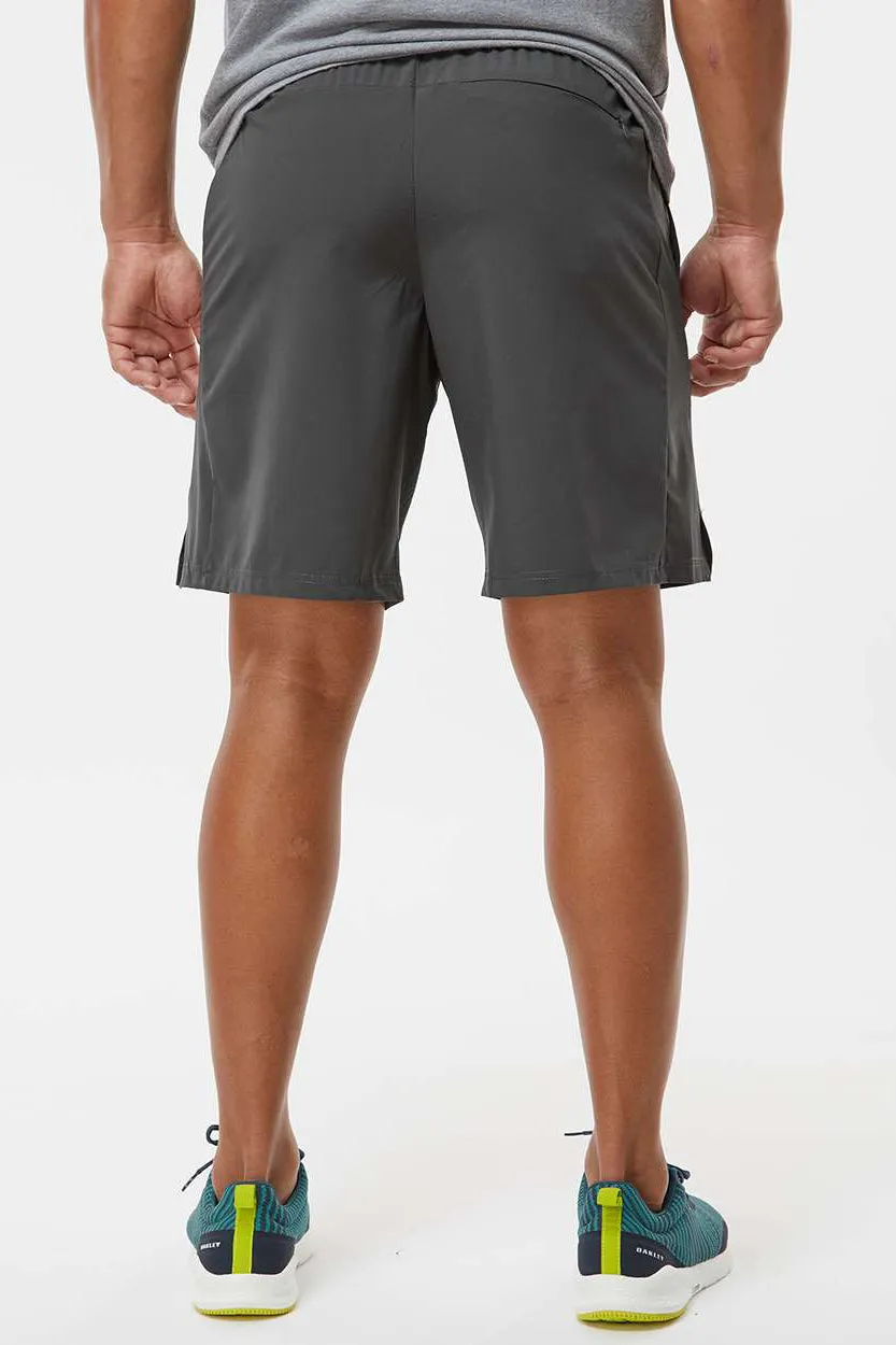 Holloway Shorts de Sport pour Hommes à Séchage Rapide avec Poches - Gris Anthracite