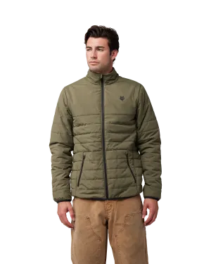 Veste Howel matelassée en vert olive