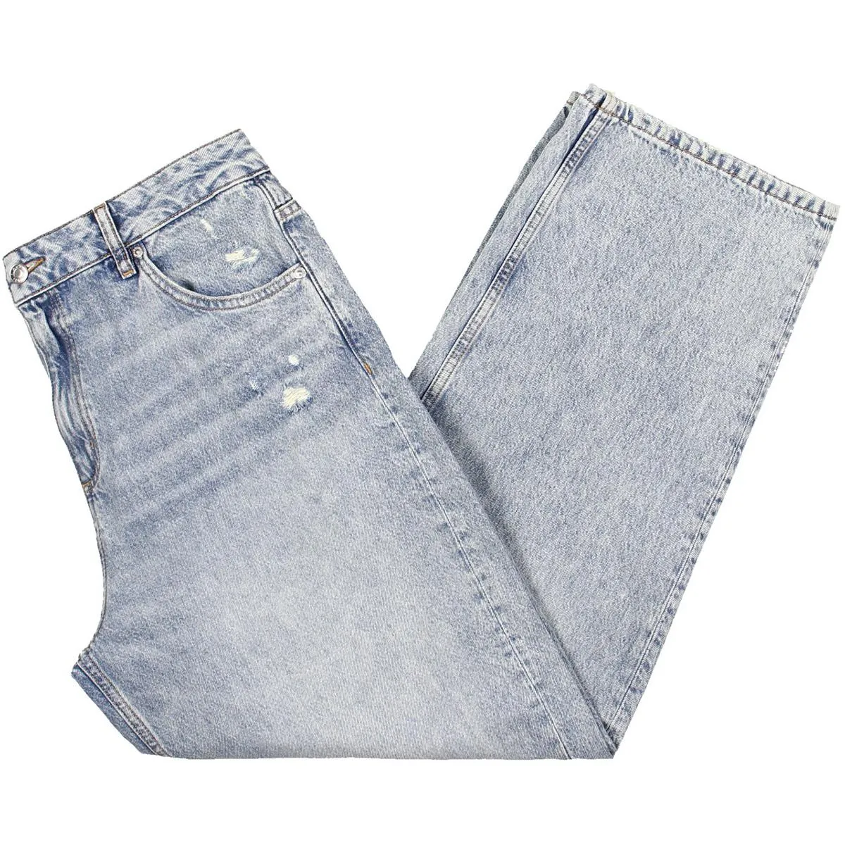 Hugo Jeans Femme Déchirés à Jambe Large