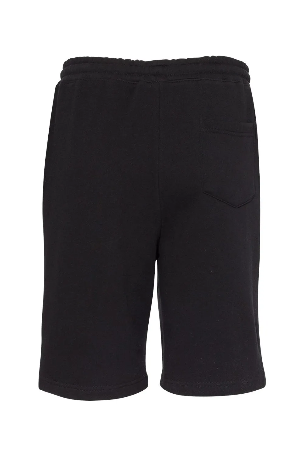 Independent Trading Company Shorts en Polaire pour Homme avec Poches - Noir