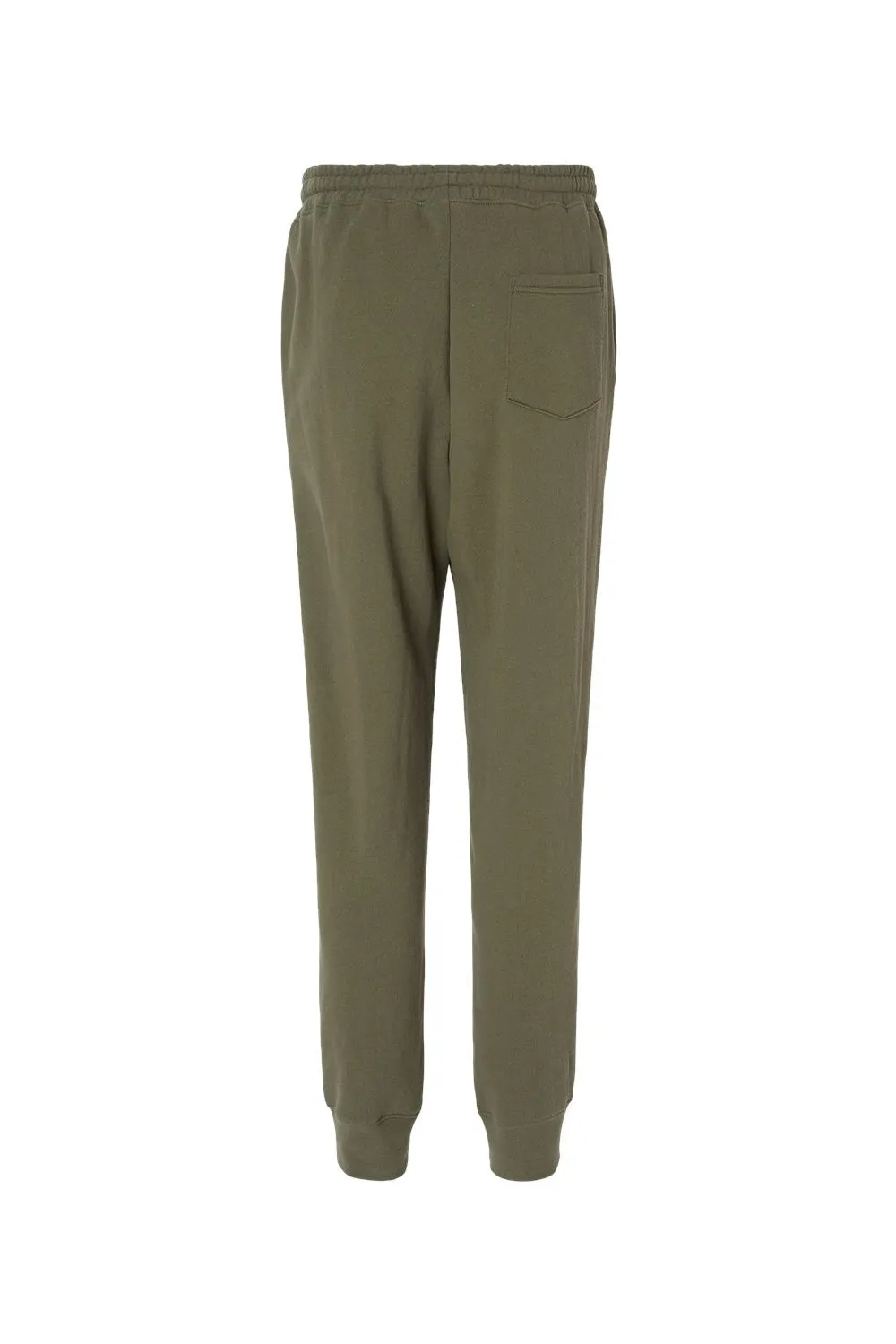Pantalon de survêtement en polaire pour hommes avec poches - Vert armée