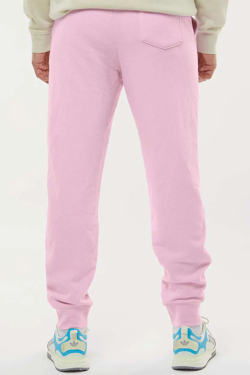 Pantalon de survêtement en polaire pour hommes avec poches - Rose clair