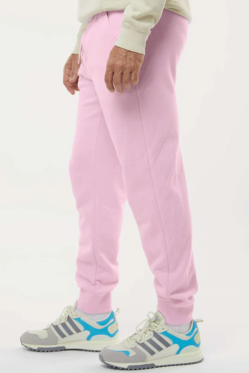 Pantalon de survêtement en polaire pour hommes avec poches - Rose clair