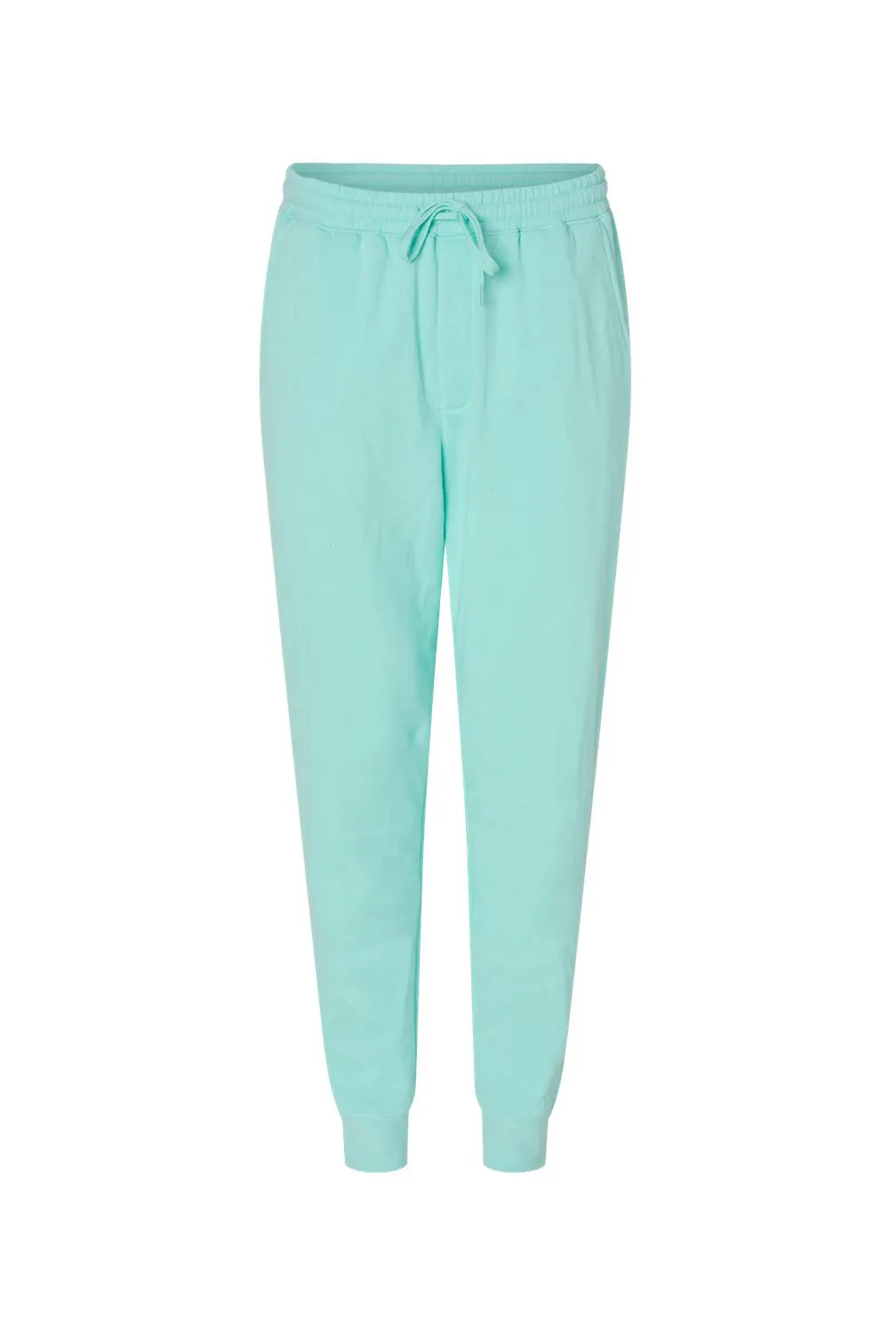 Pantalon de survêtement en polaire pour hommes avec poches - Vert menthe