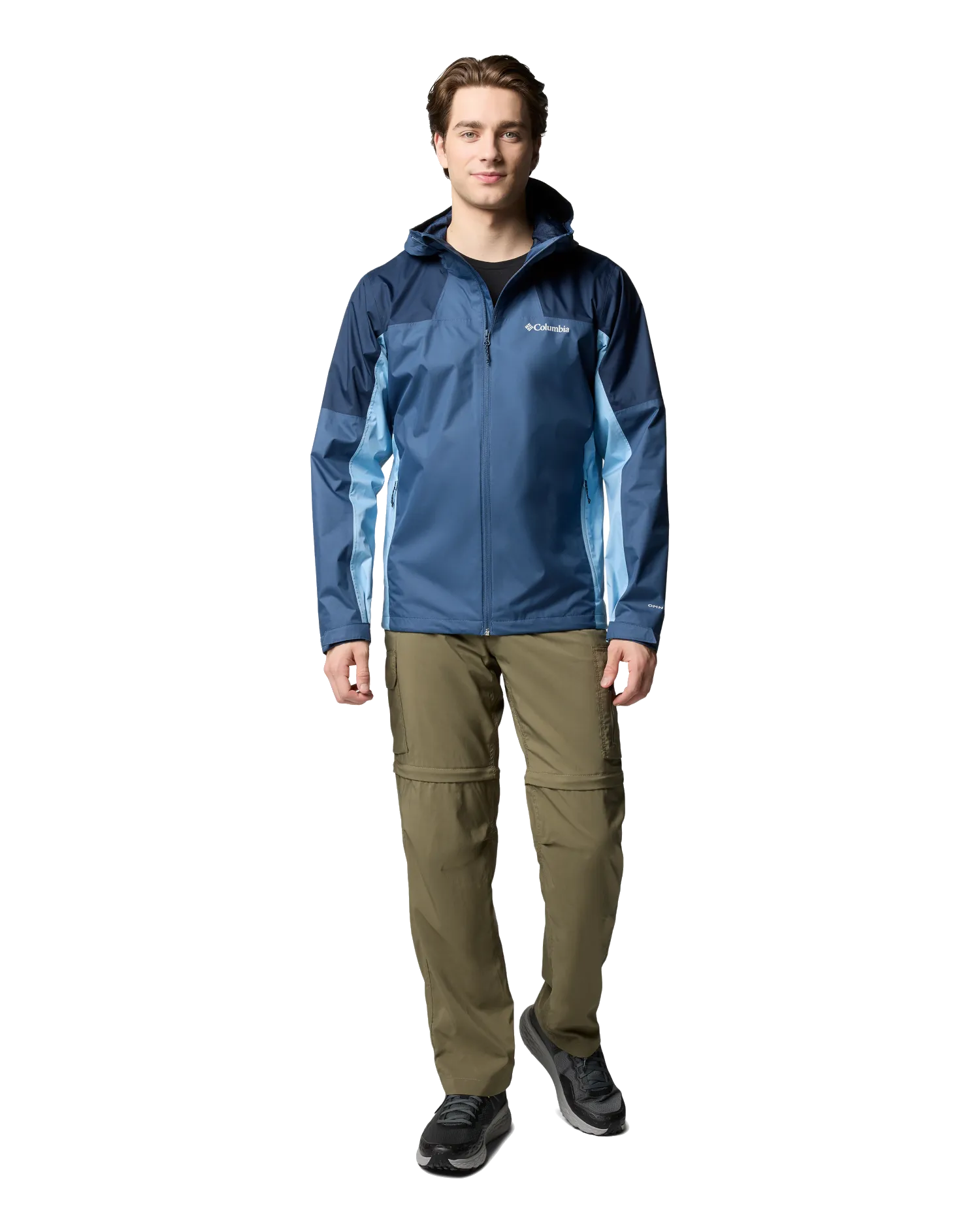 Veste Inner Limits III en Dark Mountain, Bleu Universitaire et Ripple Blue