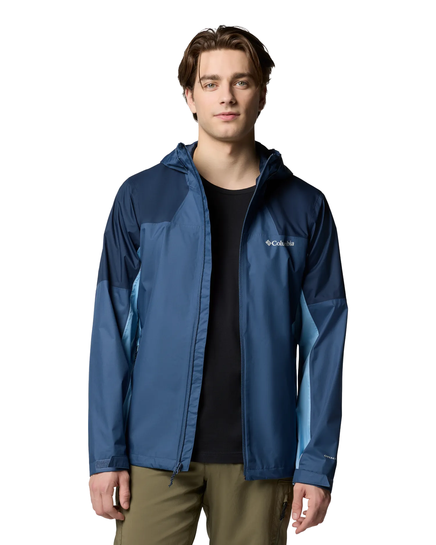Veste Inner Limits III en Dark Mountain, Bleu Universitaire et Ripple Blue