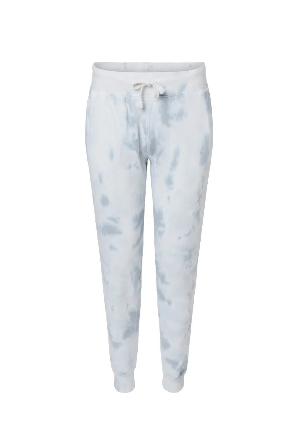 J America Pantalon de jogging en polaire tie-dye pour hommes avec poches - Gris