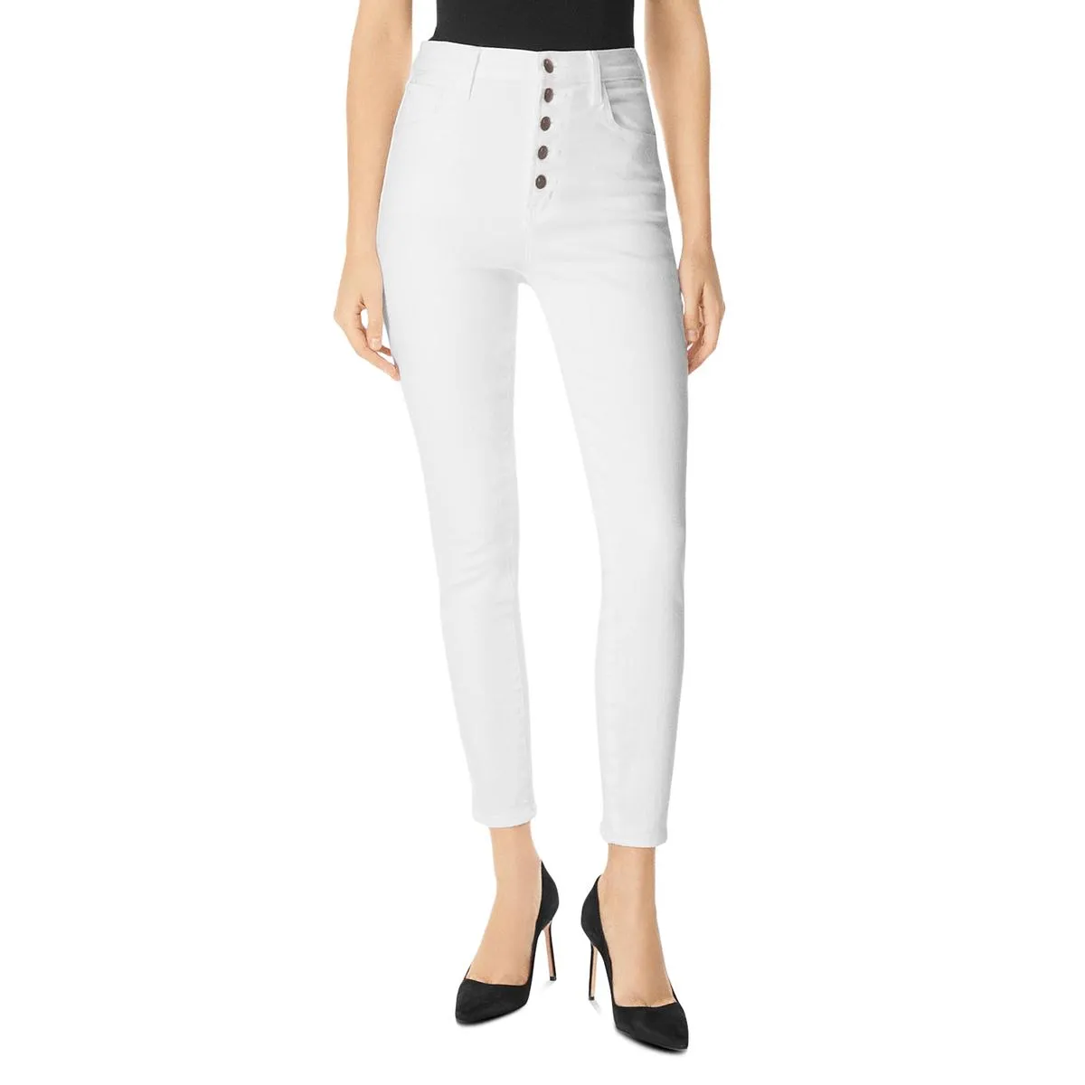 J Brand Jeans Skinny Effilés Femme à Taille Haute Lillie