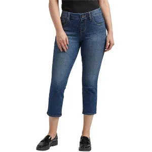 Jag Jeans Femmes Maya Capri à Taille Moyenne à Enfiler