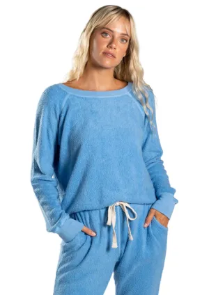 Pull-over décontracté Jala Chill en sweat à capuche denim