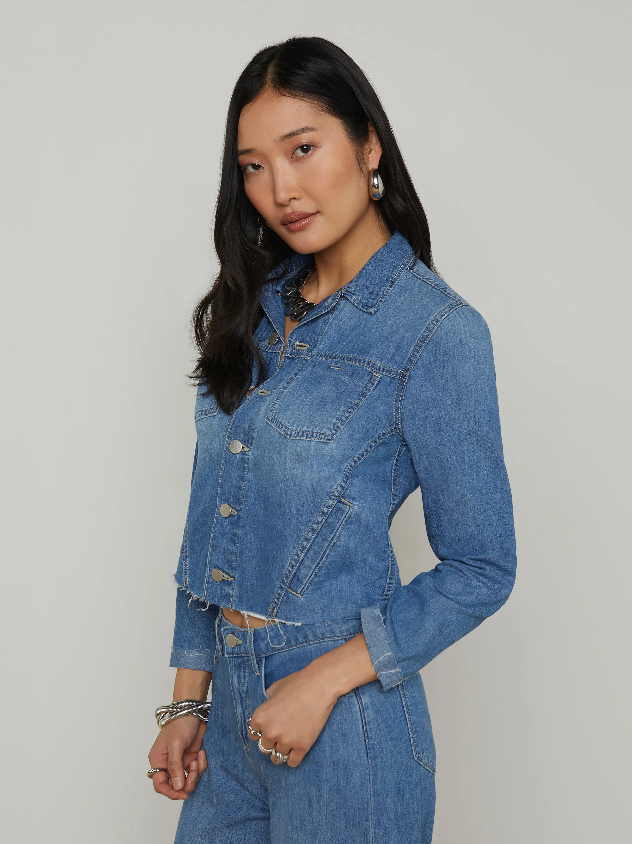 Veste en denim Janelle