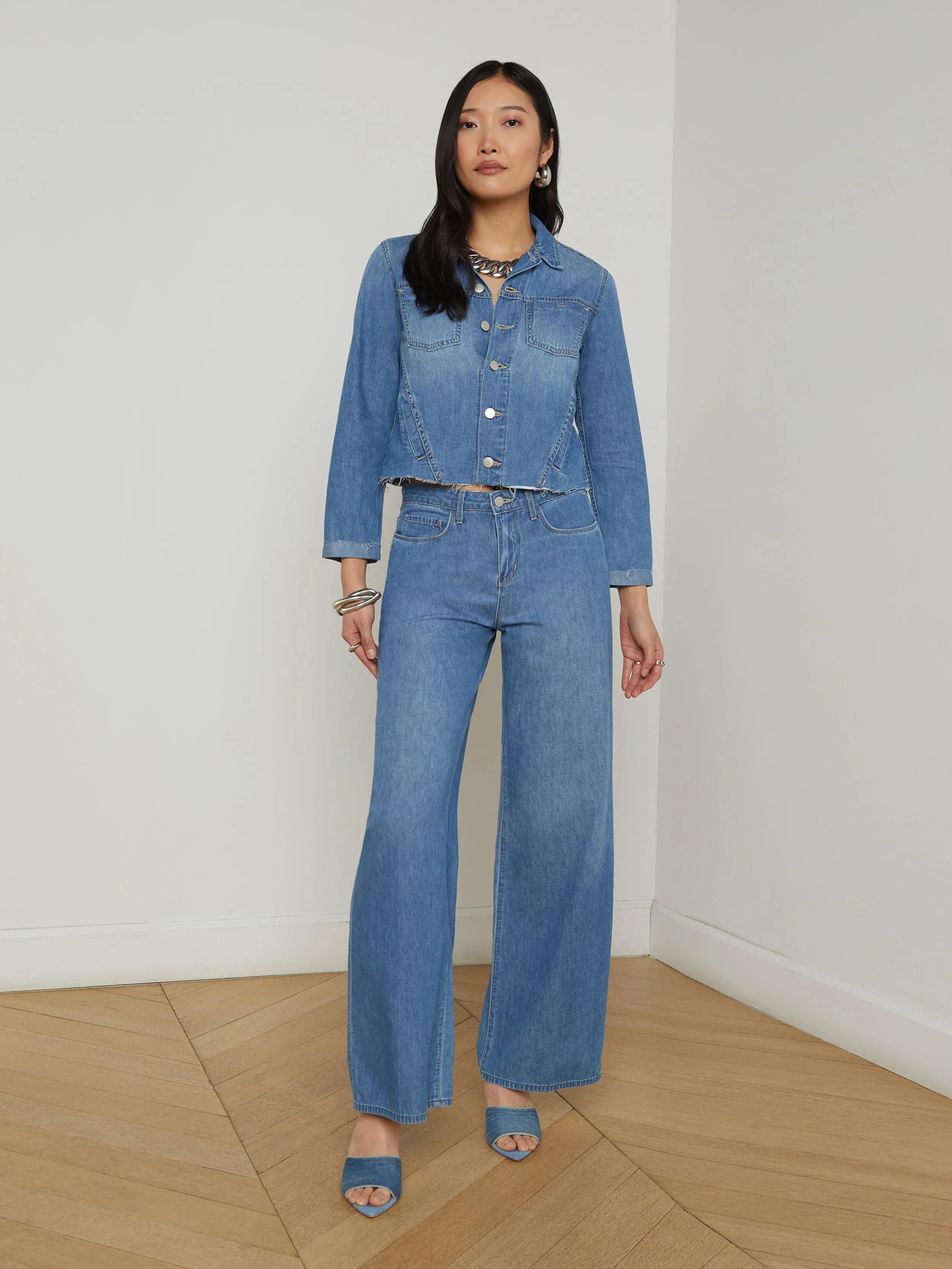 Veste en denim Janelle