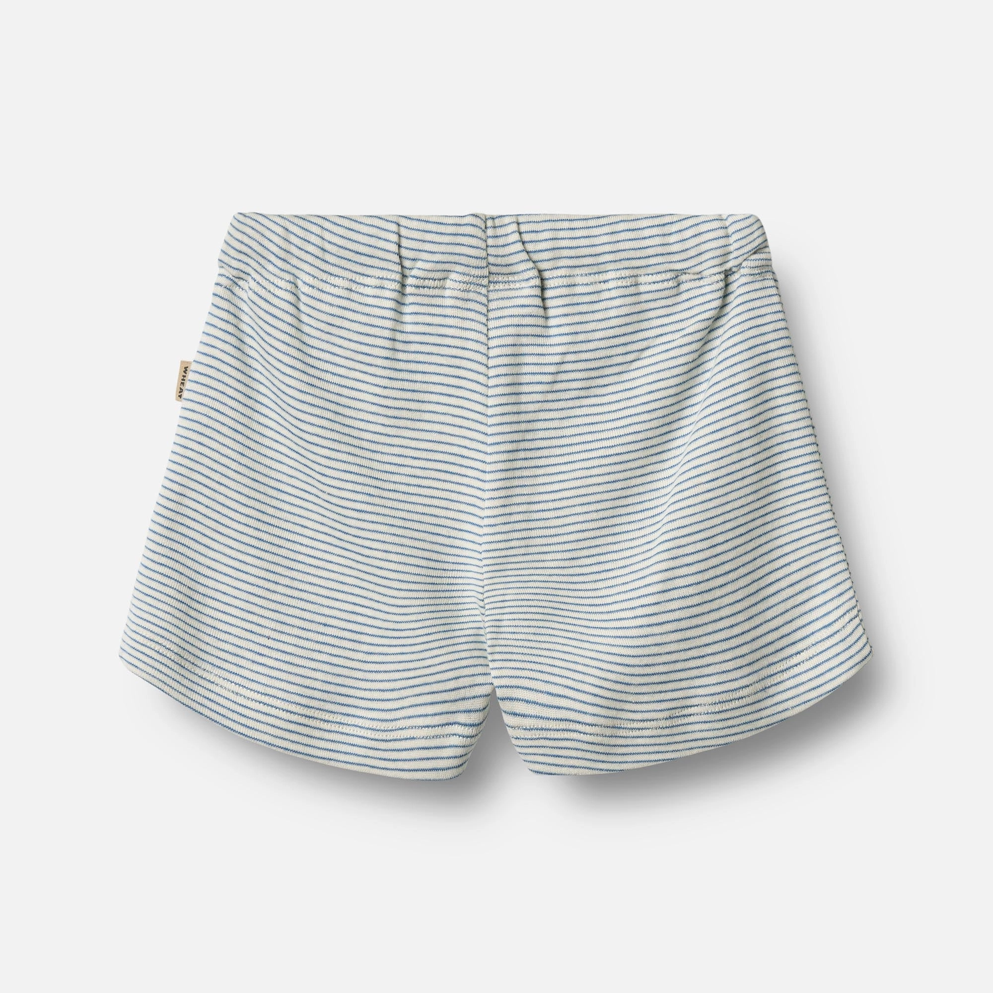 Jersey Shorts Vic - blue stripe