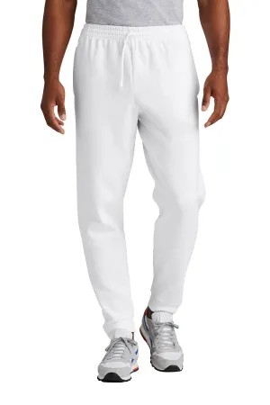 Pantalon de jogging en polaire NuBlend pour hommes Jerzees avec poches - Blanc