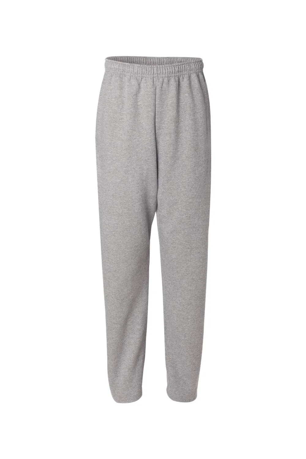 Pantalon de survêtement résistant aux boules de pilules Jerzees pour hommes avec poches et bas ouvert - Gris Oxford