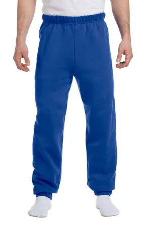 Pantalon de survêtement en polaire résistant aux boulettes Jerzees NuBlend pour homme - Bleu royal