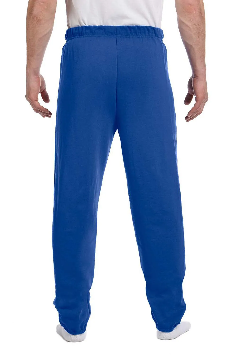 Pantalon de survêtement en polaire résistant aux boulettes Jerzees NuBlend pour homme - Bleu royal