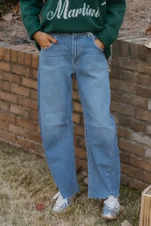 Juste Denim Noir Le Jean Bariolé à Coutures