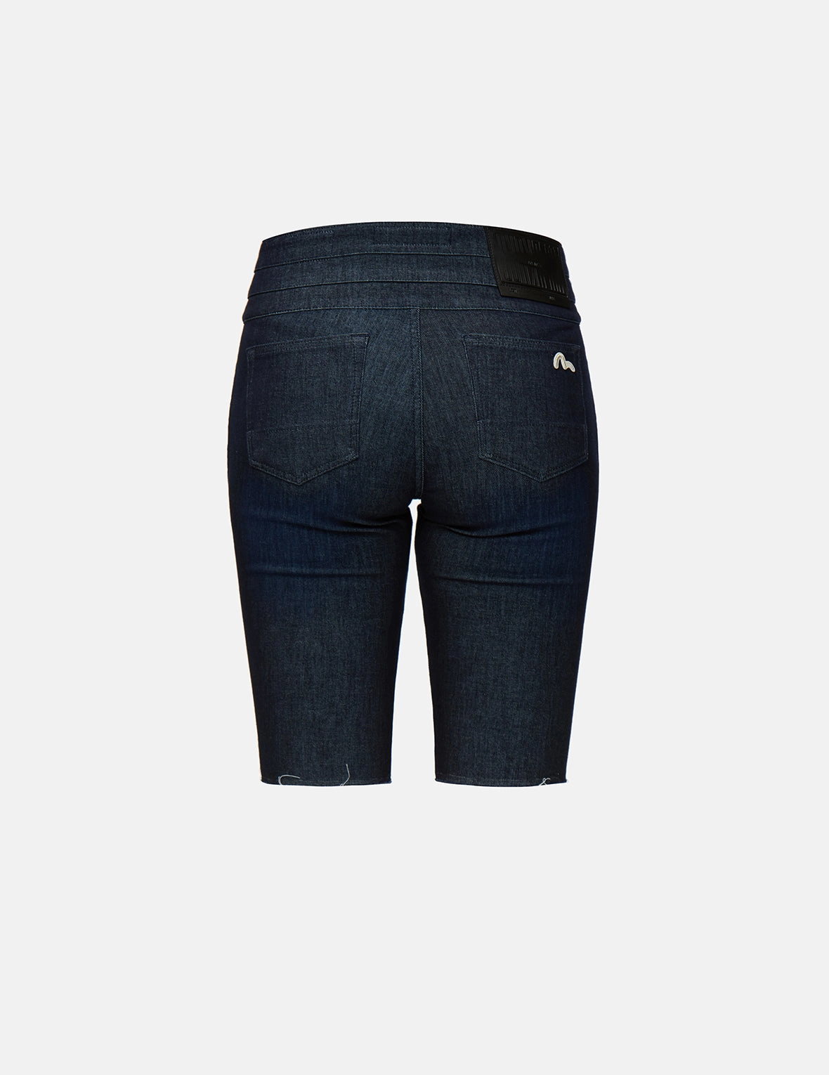 Bermuda en Denim Brodé Kamon