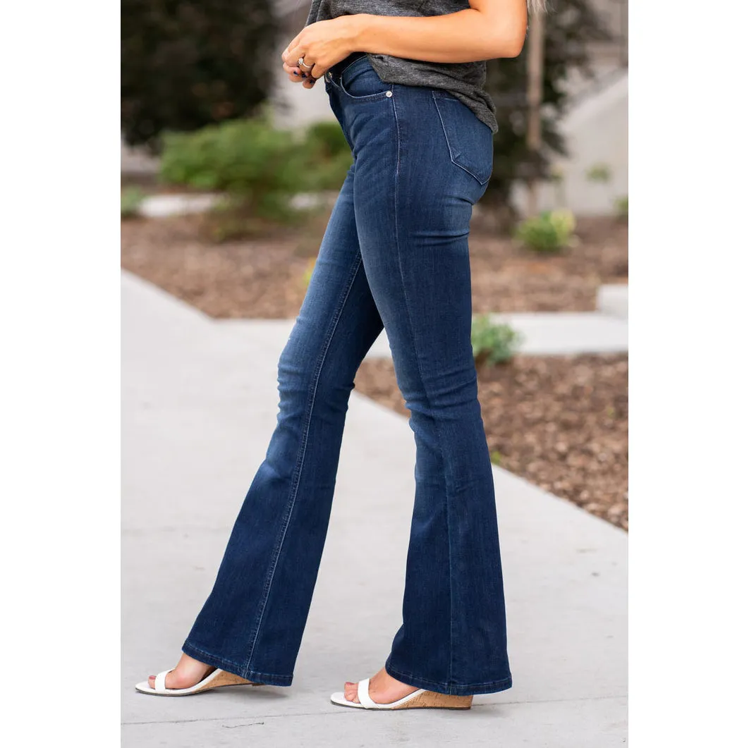 KanCan Jean Flare Petite à Taille Moyenne