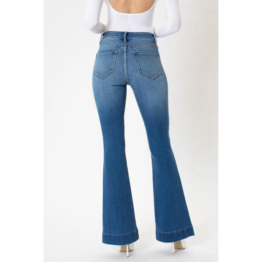 KanCan Roxanne Pantalon à Taille Haute