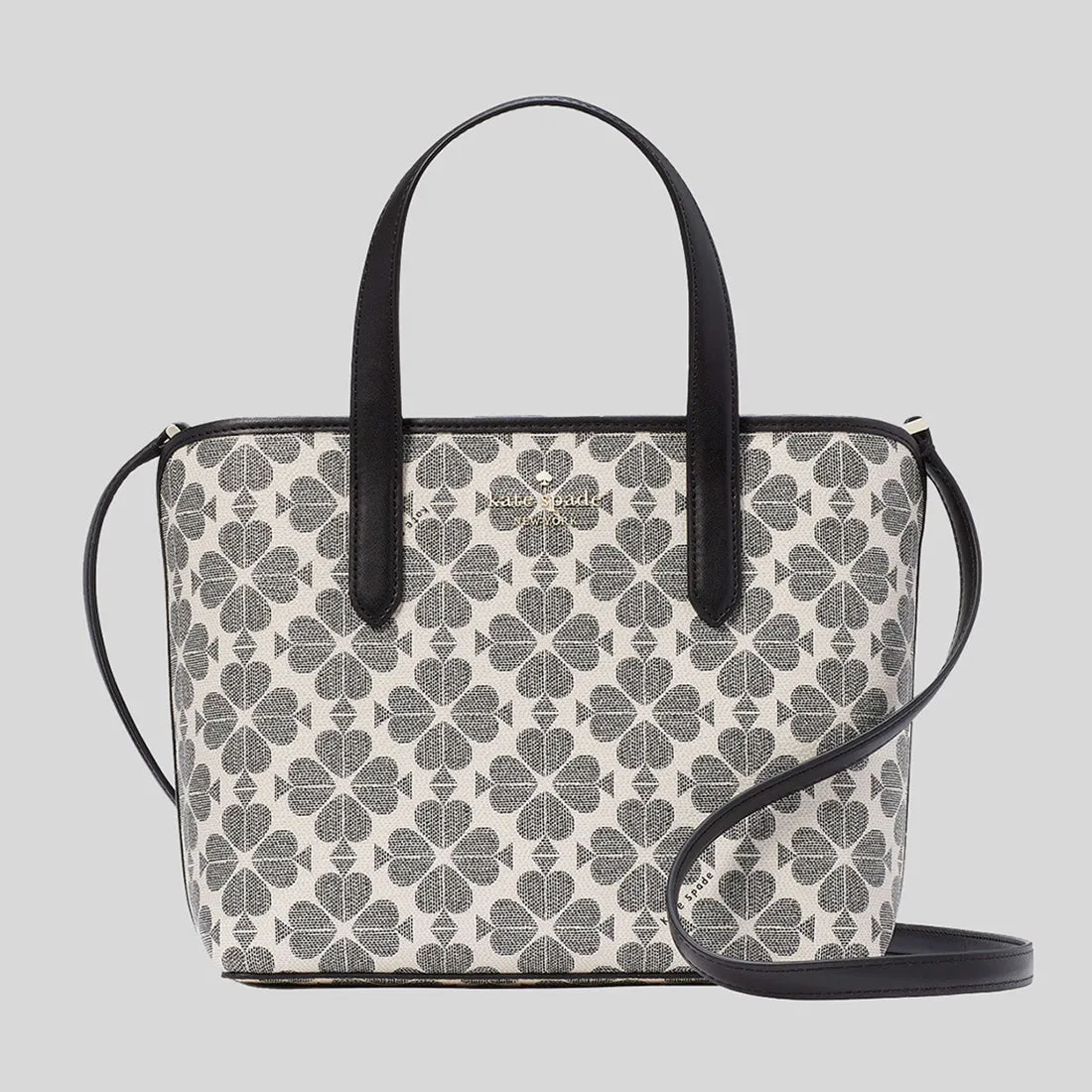 Sac Kate Spade KATE SPADE Signature Mini Sac à Bandoulière Fleur de Pique Noir Multicolore KH425