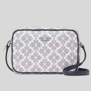 Sac Kate Spade Mini Appareil Photo en PVC Fleuri Marine Multi KG489