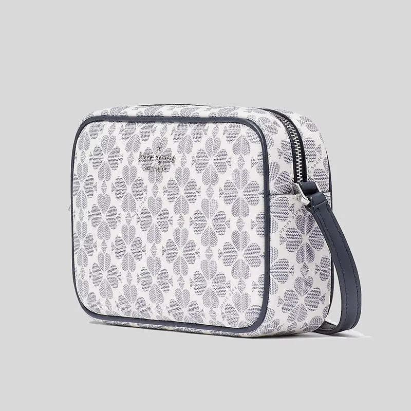 Sac Kate Spade Mini Appareil Photo en PVC Fleuri Marine Multi KG489