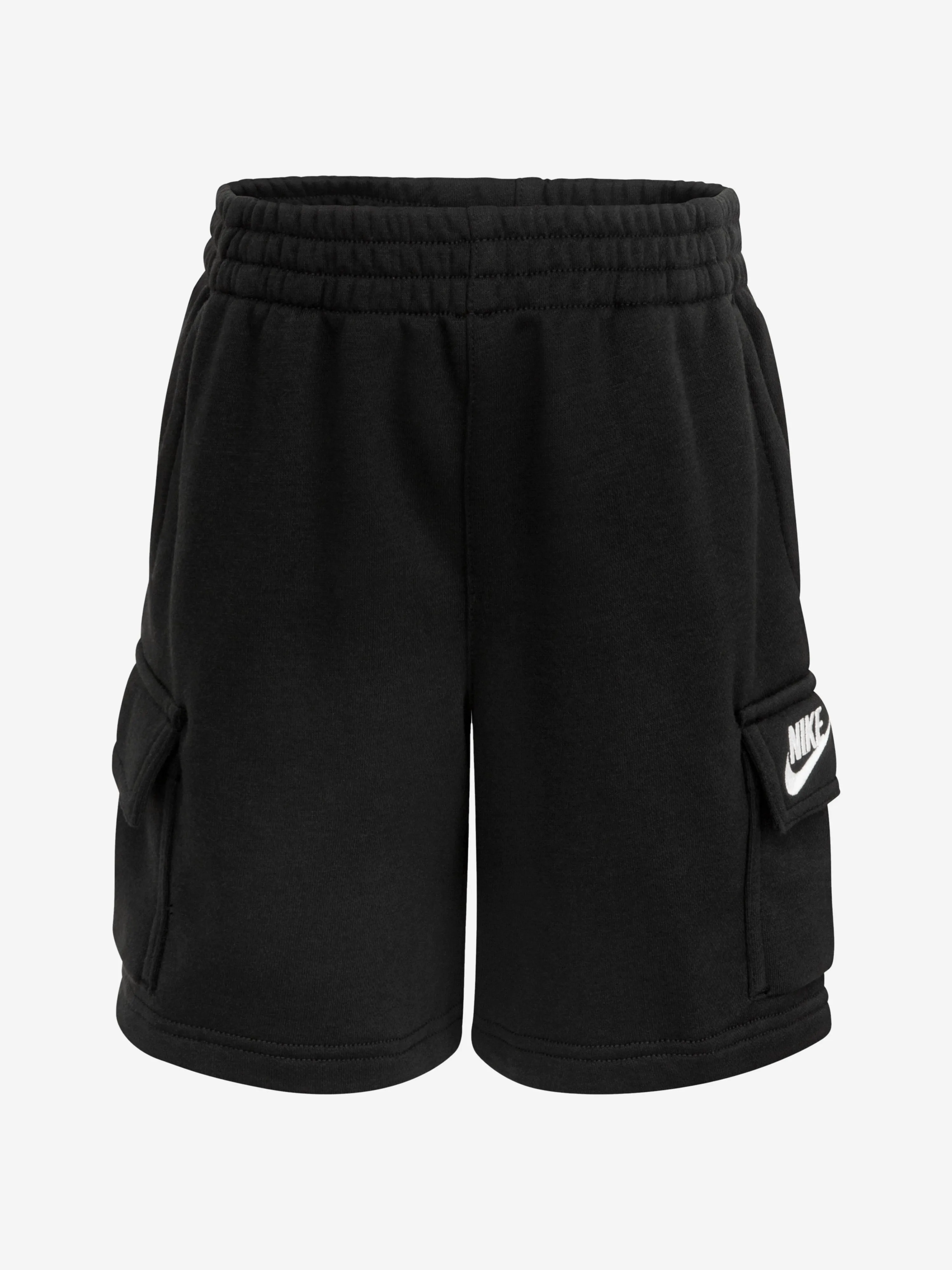 Short cargo pour enfants en noir