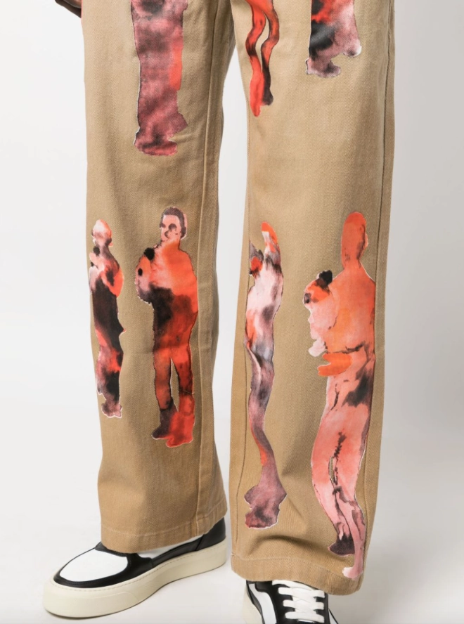 KidSuper Performers Distressed Jeans