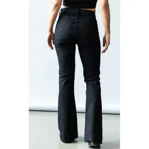 Kimes Ranch Femme Jennifer Noir Flare Haute Taille