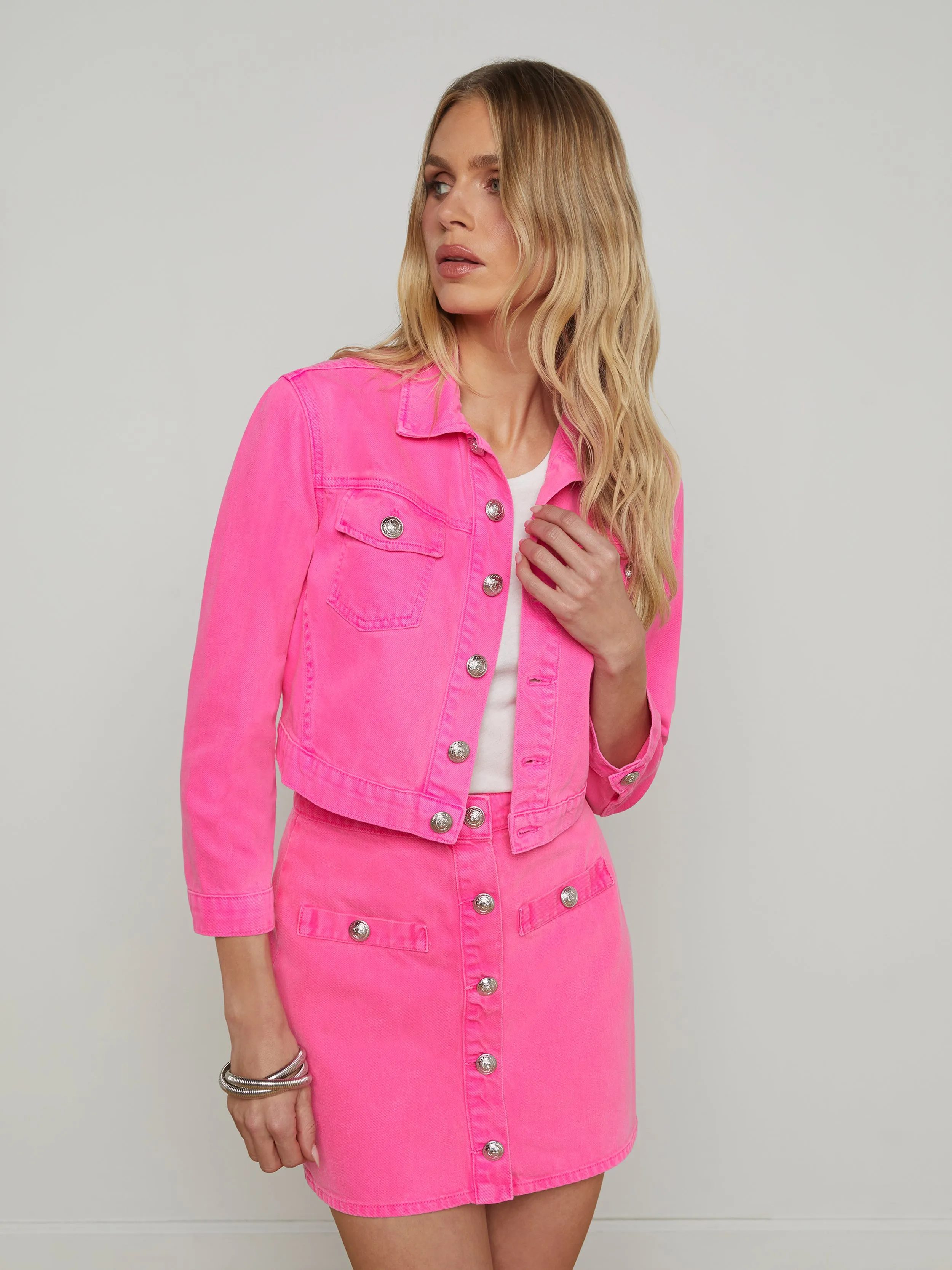 Veste en denim Koda coupée