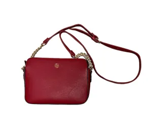 La Diva Sacs Rouge Petit Sac à Bandoulière Chaîne Métallique