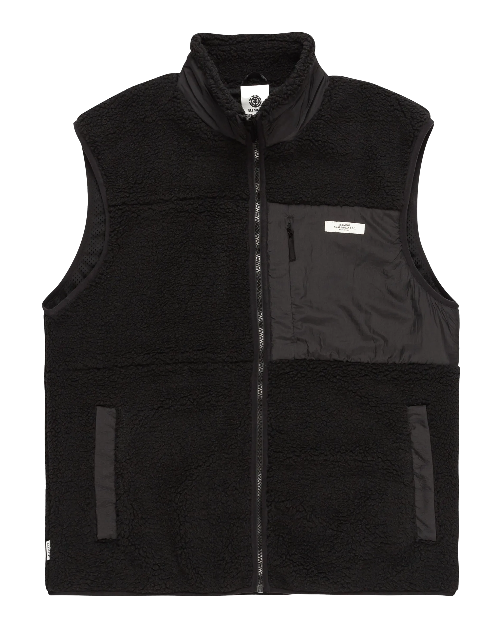 Lac Gilet en Noir Flint