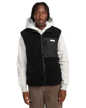 Lac Gilet en Noir Flint