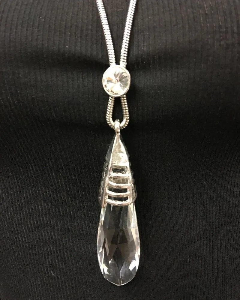 Pendentif Collier en Cristal Large