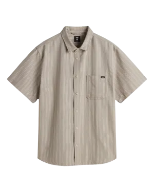 Chemise Lawson à rayures tissée en London Fog et Lemon Icing