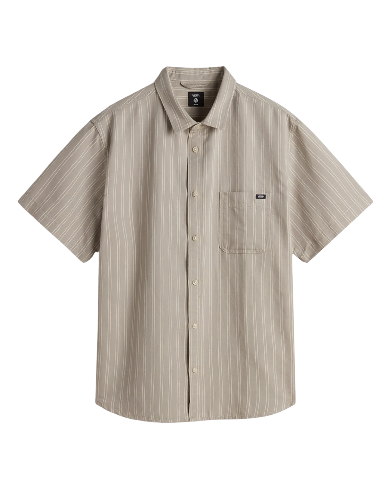 Chemise Lawson à rayures tissée en London Fog et Lemon Icing
